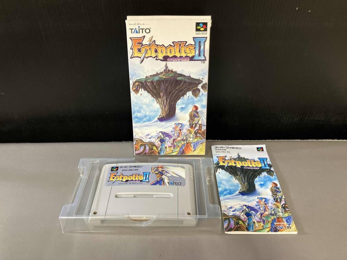 箱説あり スーパーファミコン エストポリス伝記2 SHVC-ANIJ - メルカリ