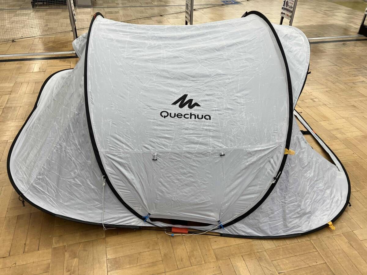 QUECHUA 2 SECONDS 3 FRESH-BLACK ケシュア ポップアップテント
