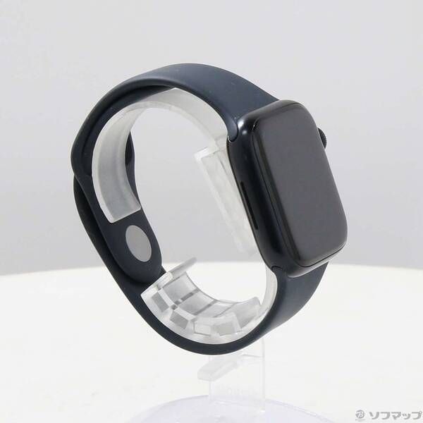  〔 品〕 Apple Watch Series 7 GPS 41 mm ミッドナイトアルミニウムケース ミッドナイトスポーツバンド 262 Apple Watch本体 スマートウォッチ ウェアラブル