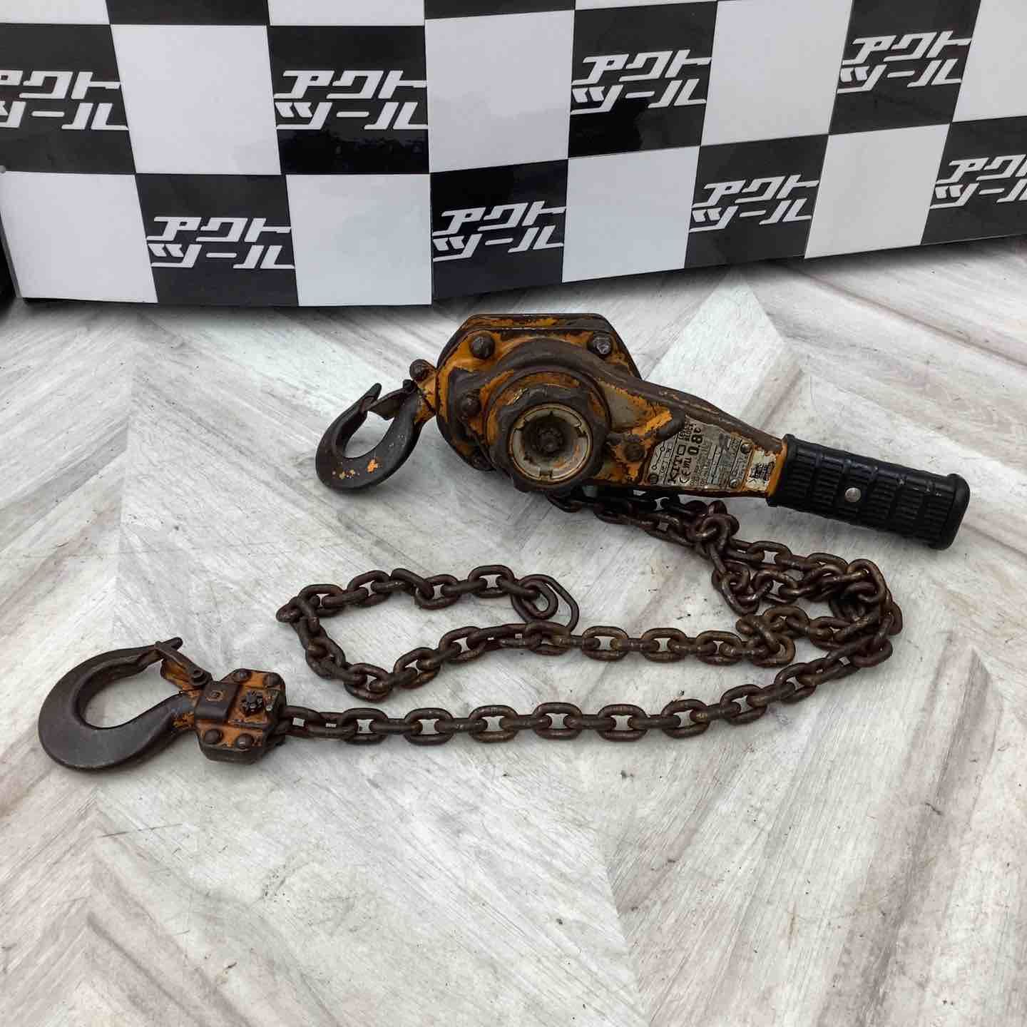  キトー 0.8 tレバーブロック L 5 A型 LB 008 その他 電動工具 エア工具