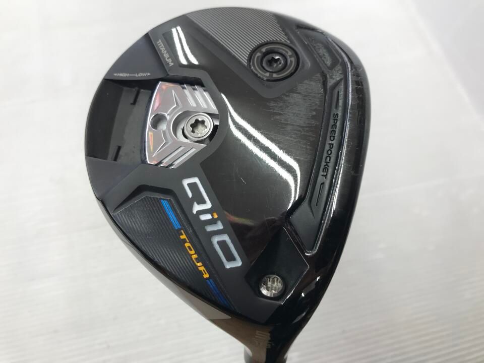 テーラーメイド Qi 10 TOUR 18度 Diamana SILVER TM 50 Sフレックス フェアウェイウッド 最短