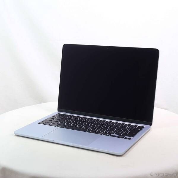 大得価，人気セール 〔中古品〕 MacBook Air 13.6-inch Early-2025 MC6T4J／A Apple M4 10コアCPU_8コアGPU 16GB SSD256GB スカイブルー 〔15.7 Sequoia〕【262】 MacBook本体