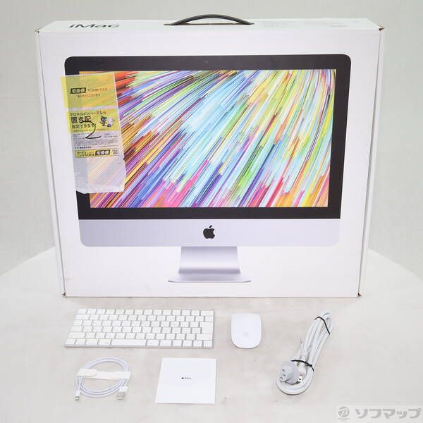 中古品〕 iMac 21.5-inch Mid-2017 MNDY2J／A Core_i5 3GHz 8GB HDD1TB