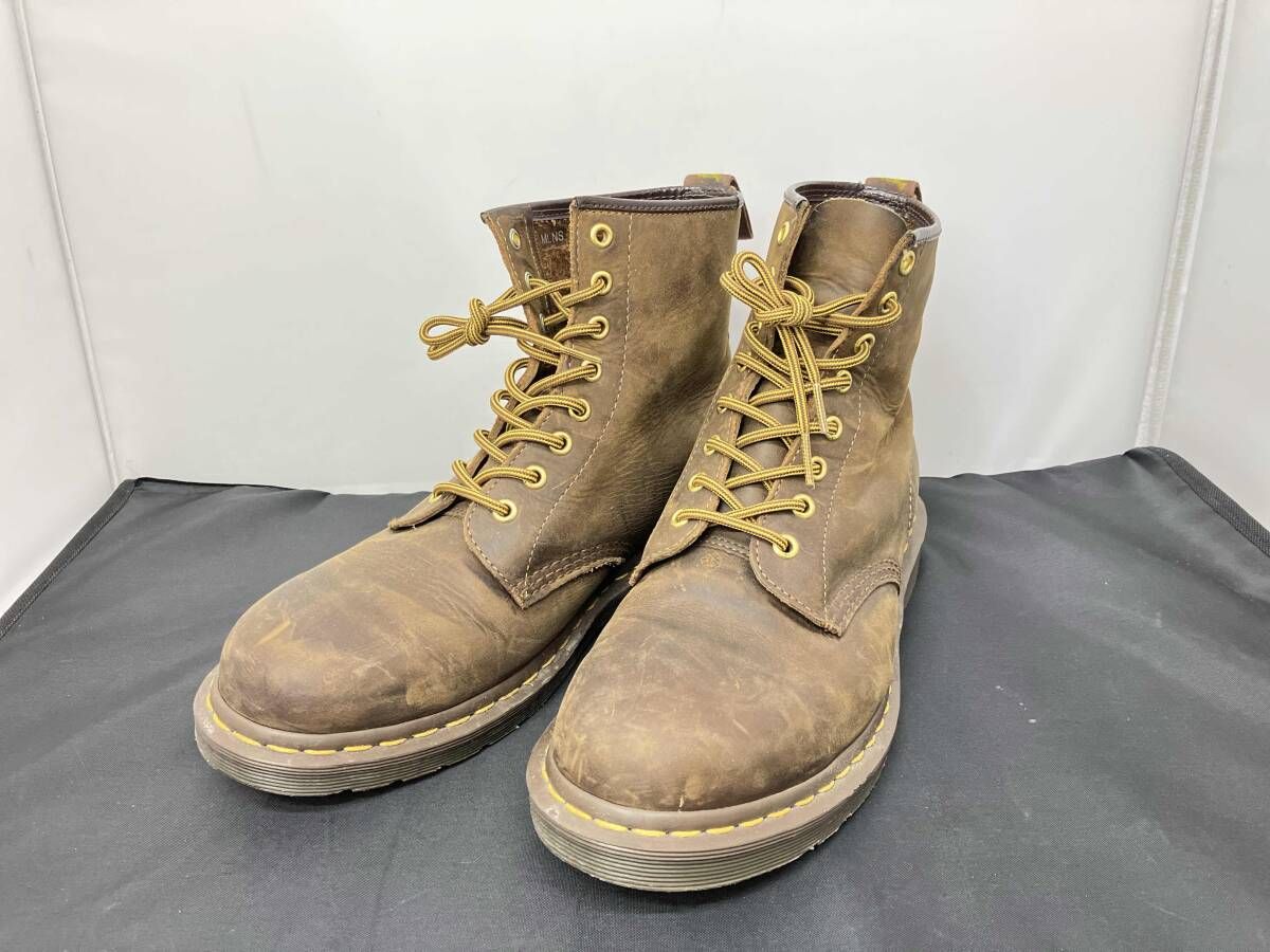 Dr.Marten ドクターマーチン 1460 8ホールブーツ レースアップブーツ サイズUK 9 メンズ ブラウン系 茶系 メンズブーツ 靴