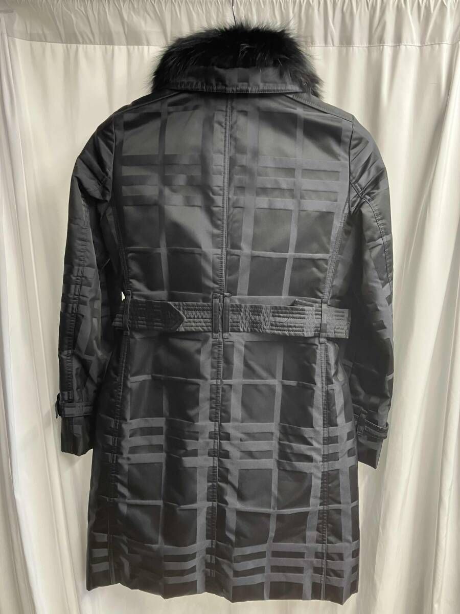 BurberryLondon フォックスファー ステン コート 三陽商会
