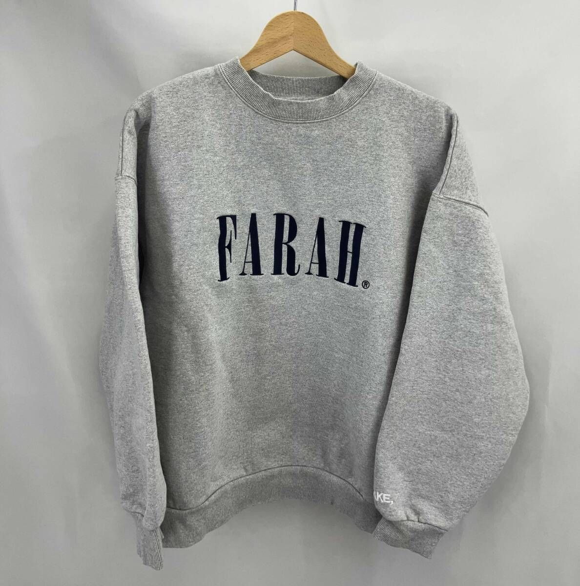 ☆ FARAH ファーラー スウェット 裏起毛 サイズ L グレー 冬 - メルカリ