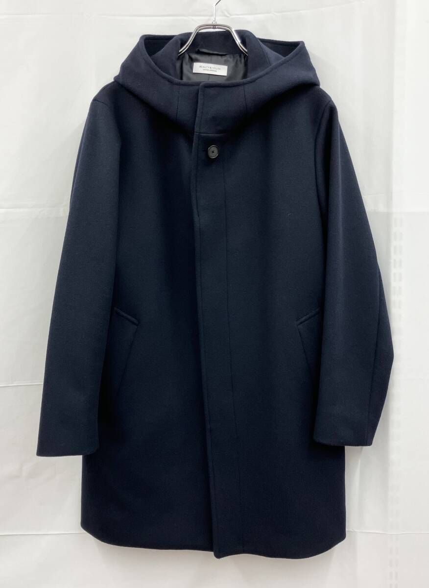 BEAUTY-YOUTH ビューティーアンドユース コート ユナイテッドアローズ 1225-139-9108 L ネイビー 冬