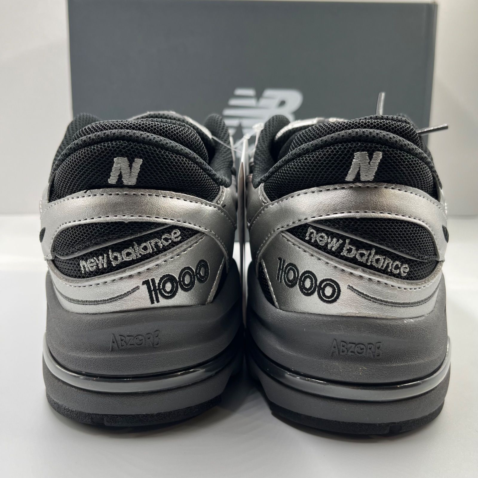 ニューバランス M1000EGR 新品 シルバー グレー ブラック 26 新品 28cm New Balance 1000 