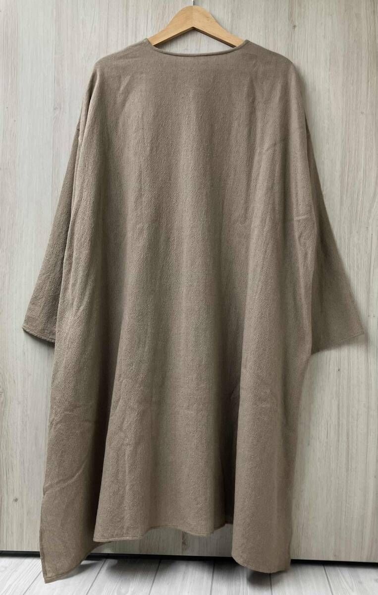 Jurgen lehl ヨーガンレール ウール コットン ワンピース サイズM ベージュ