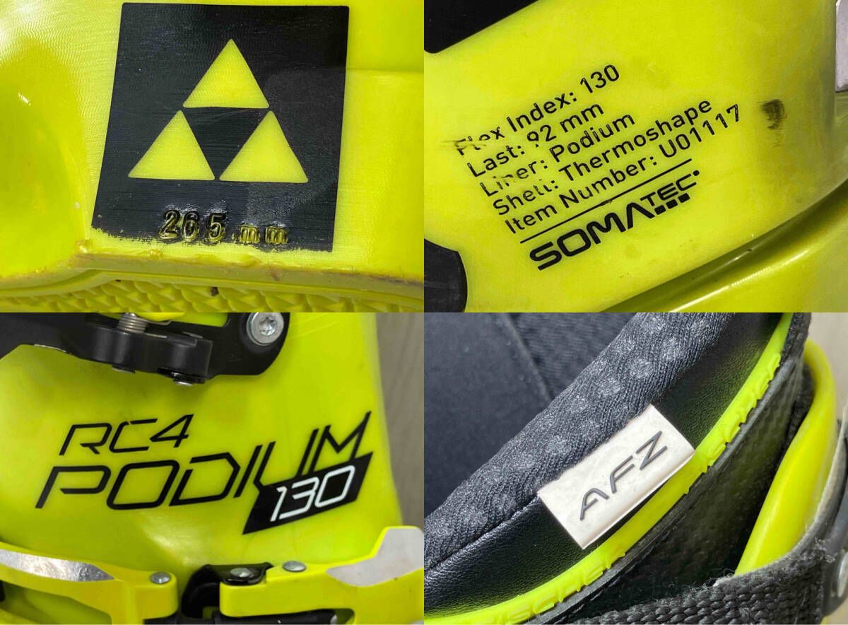 FISCHERスキーブーツ 22.5 cm イエロー 2019 ストック ウィンタースポーツイベント