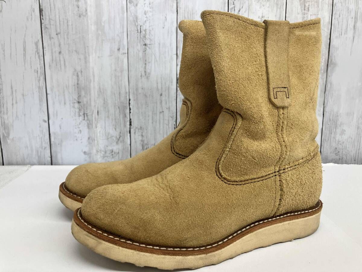 REDWING 8168 ペコスブーツ レッドウィング スウェード レザー size 6