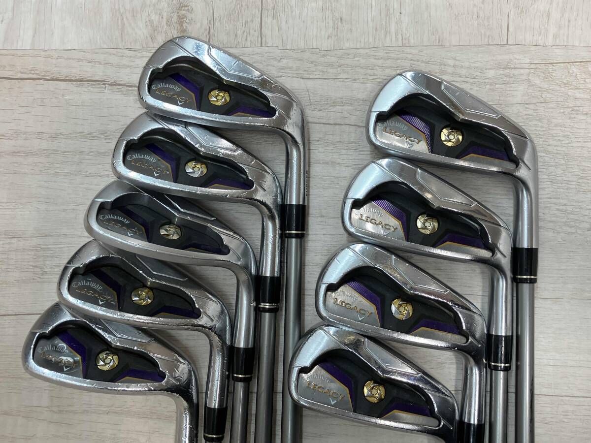 Callaway LEGACY 2014 アイアンセット キャロウェイ FLEX S 9本セット 4-9.S.A.P 男性右利き用 ゴルフ