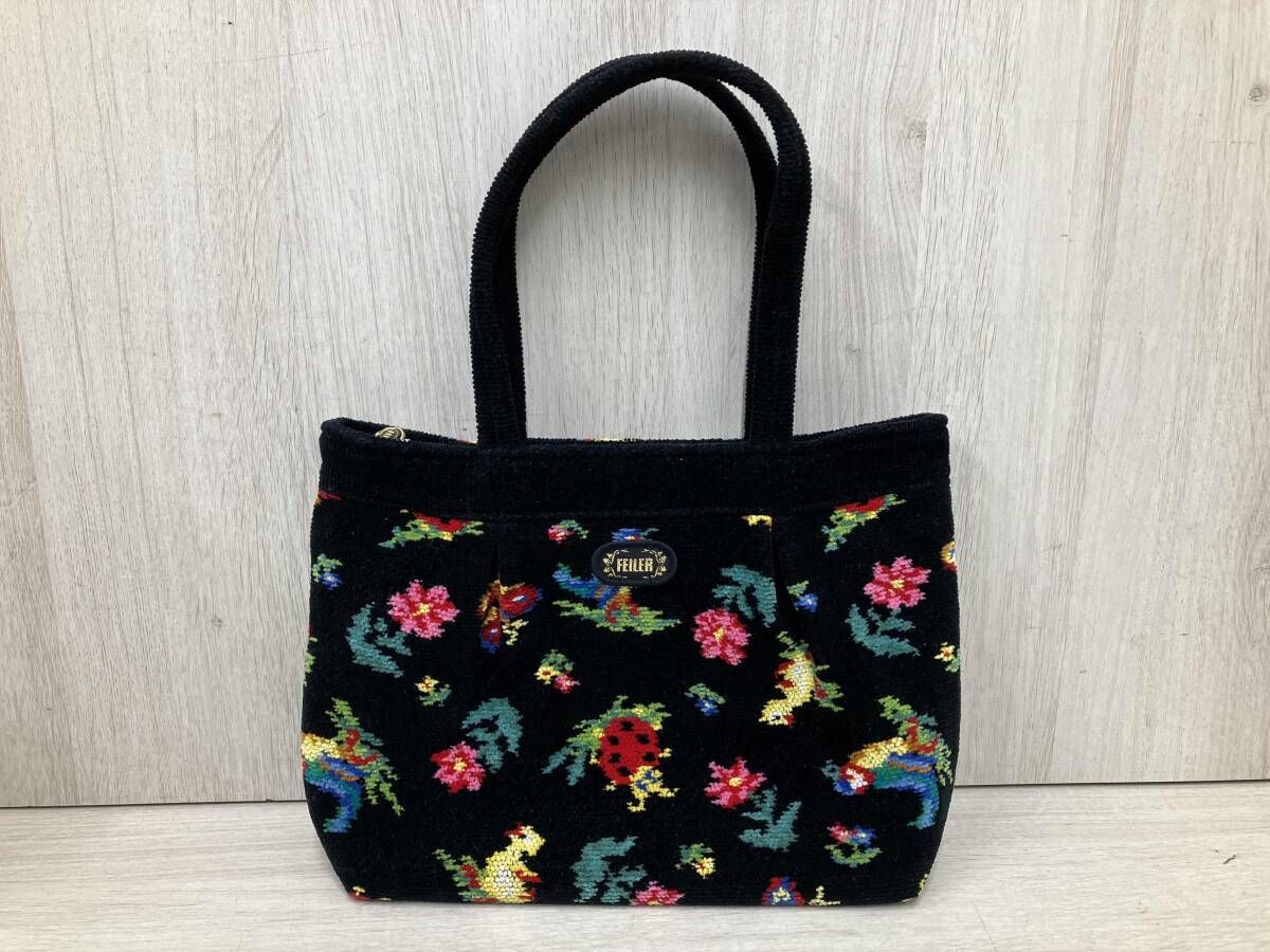 FEILER フェイラー ハンドバッグ ハイジ ブラック