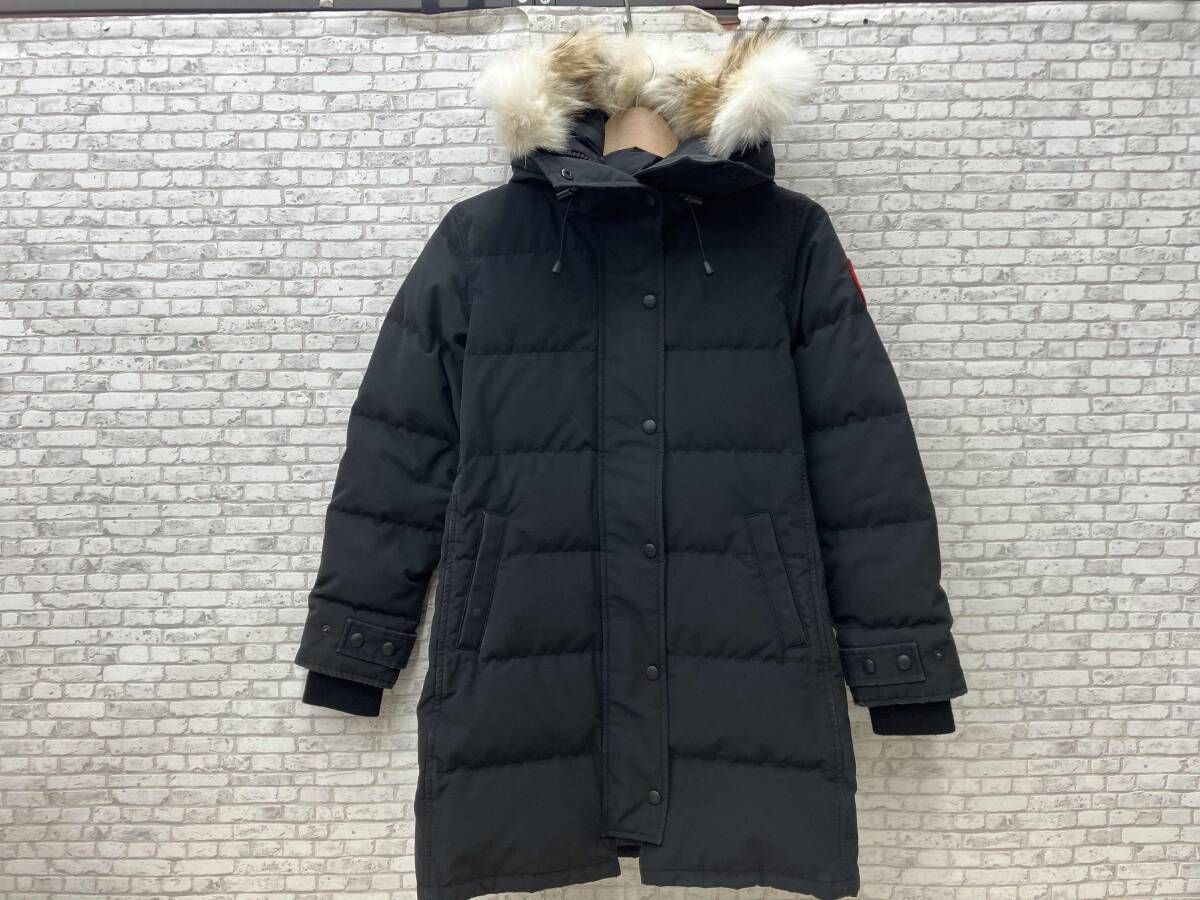 CANADA GOOSE カナダグース PARKA FF 3802 LA ダウンジャケット サイズXS レディース メンズ ブラック