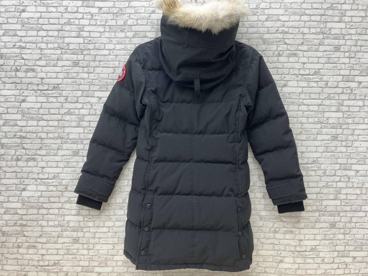 CANADA GOOSE カナダグース PARKA FF 3802 LA ダウンジャケット サイズXS レディース メンズ ブラック