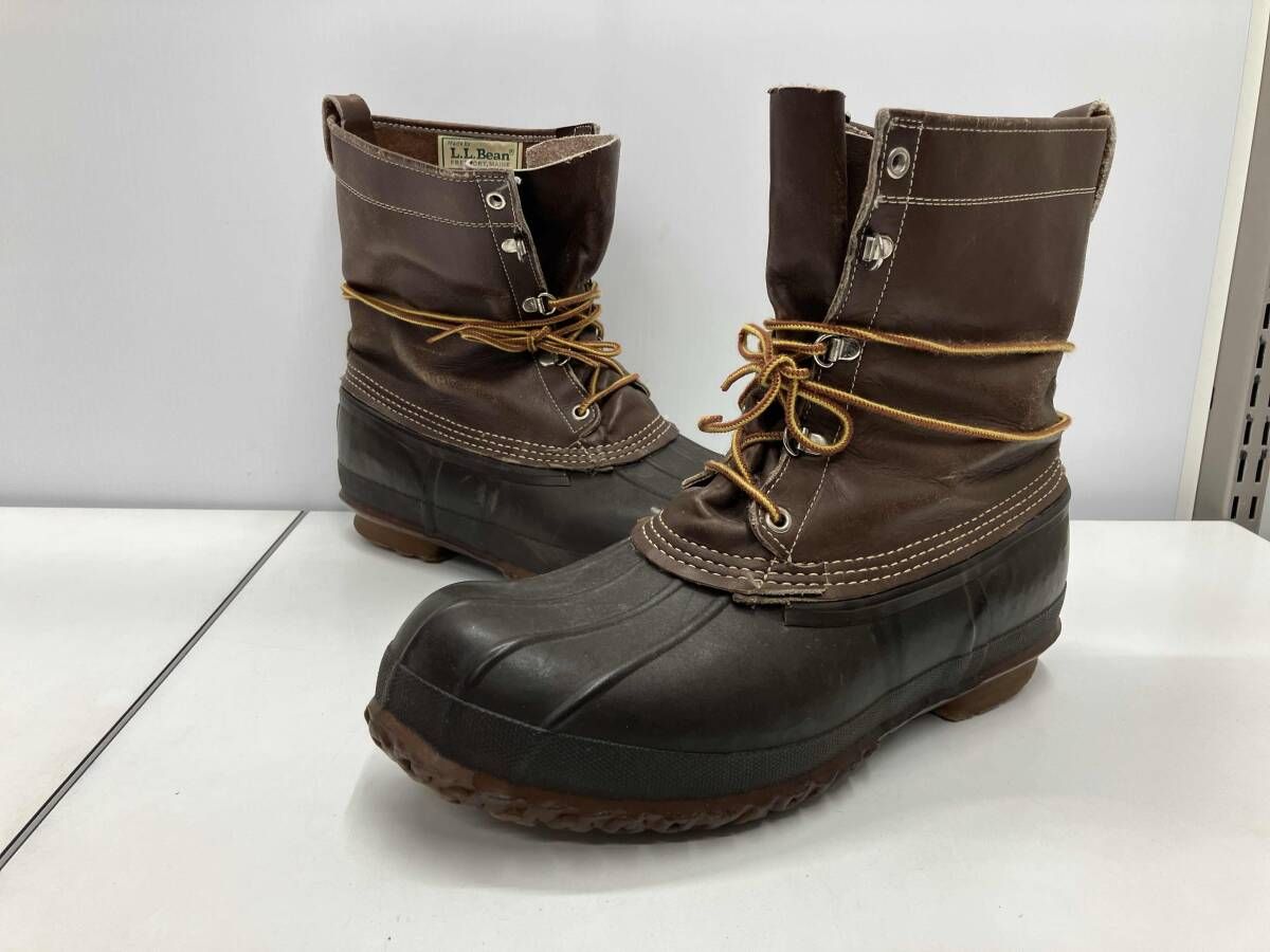 L.L.Bean エルエルビーン 80 s 8ホールブーツ HUNTING SHOE ハンティングシューズ ブラウン