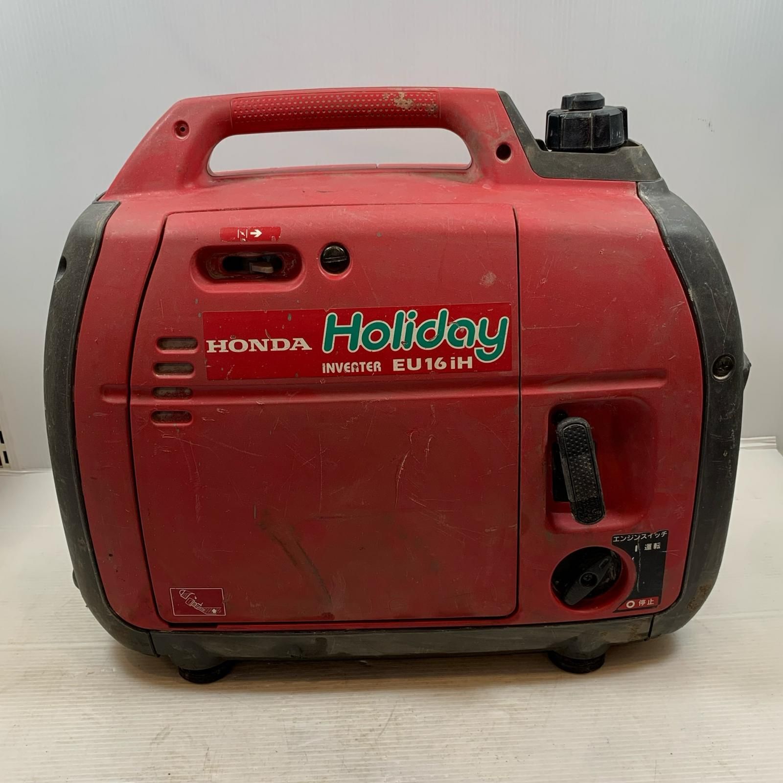κκHONDA ホンダ 大型機械 インバーター発電機 4サイクル EAAJ-1279082 使用感有 EU 16 iH レッド