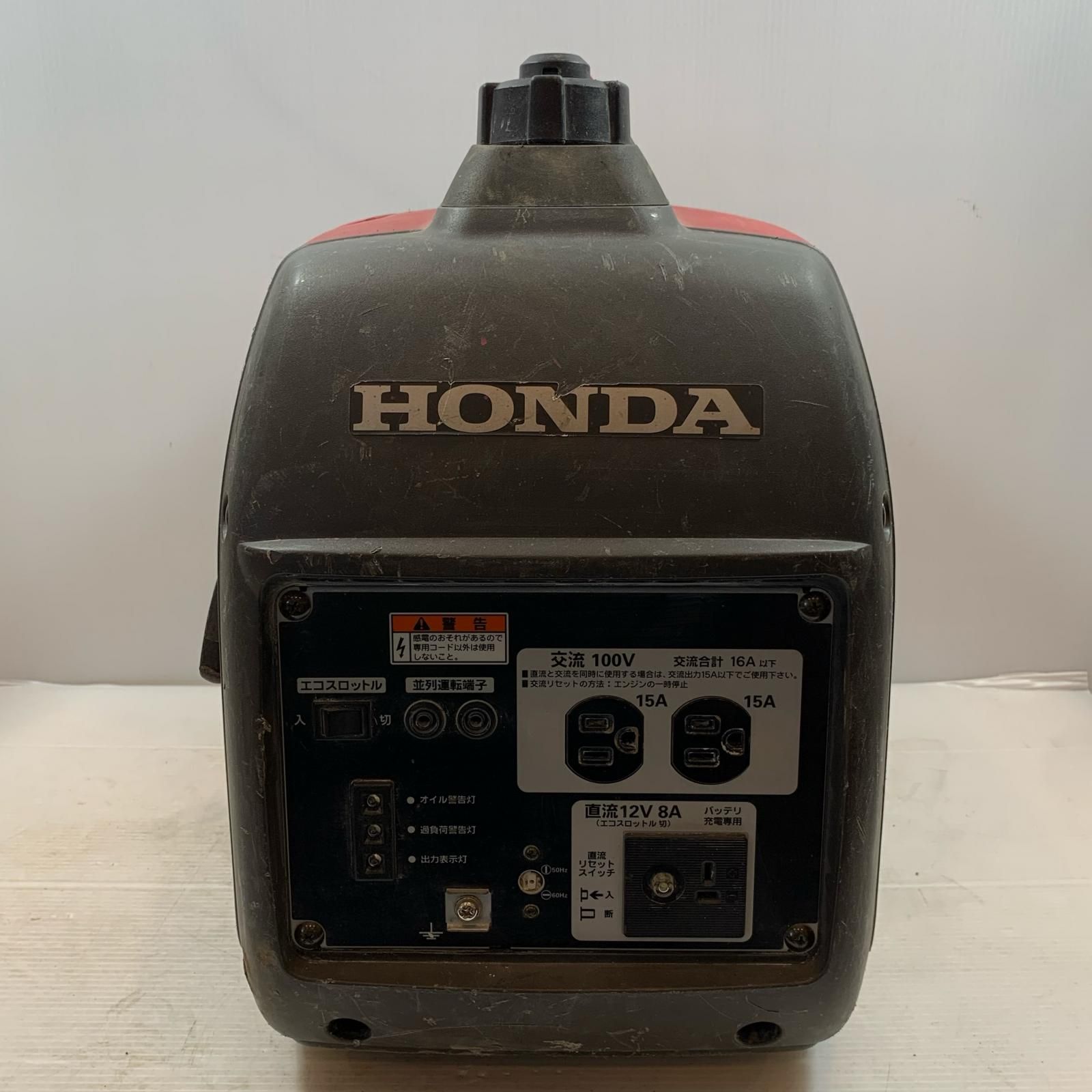 κκHONDA ホンダ 大型機械 インバーター発電機 4サイクル EAAJ-1279082 使用感有 EU 16 iH レッド