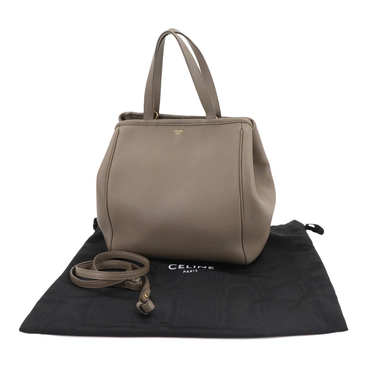 セリーヌ CELINE スモール フォールド カバ 2way トート ショルダー 