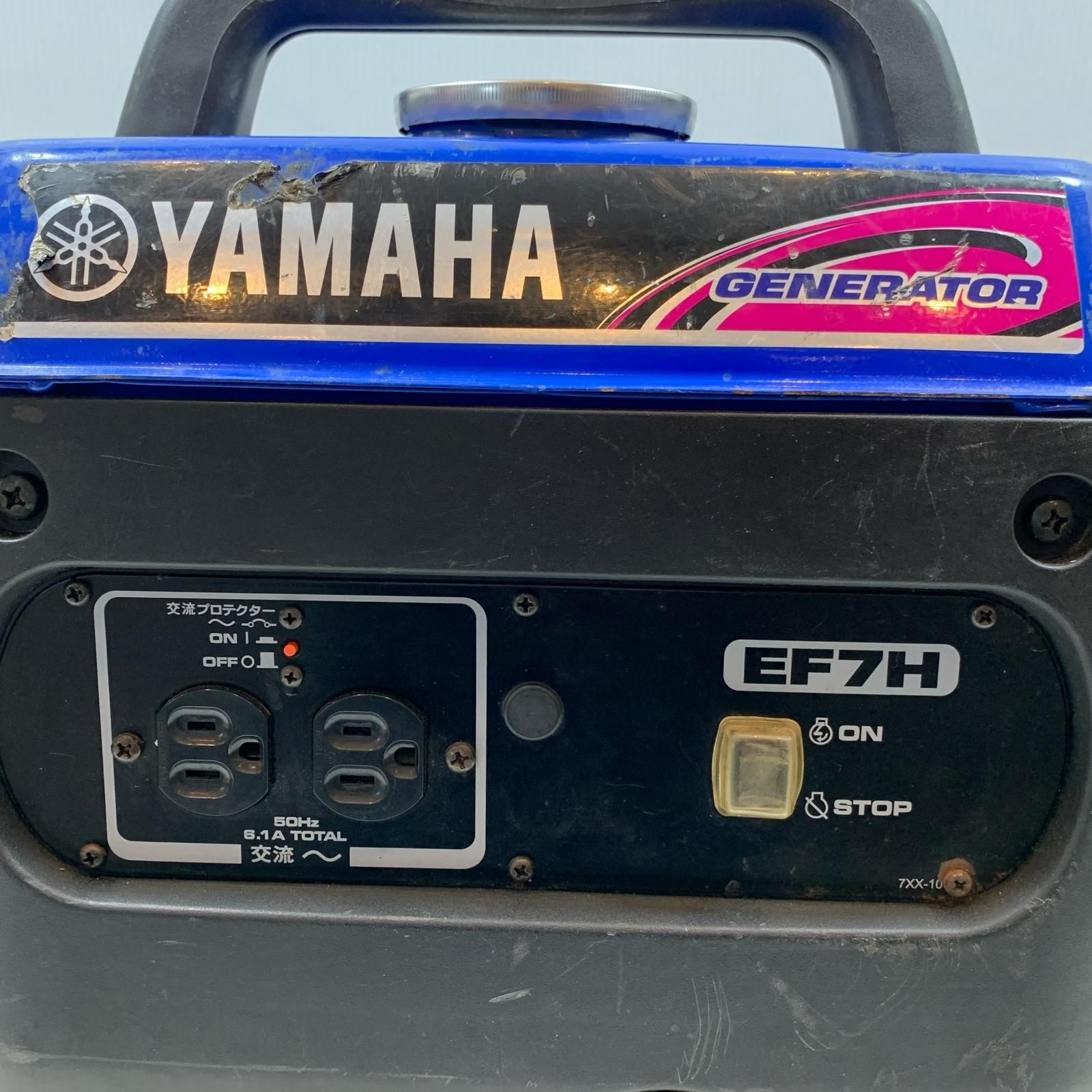  κκYAMAHA ヤマハ 大型機械 発電機 2サイクル 0141756 EF 7 H ブルー その他 電動工具 エア工具