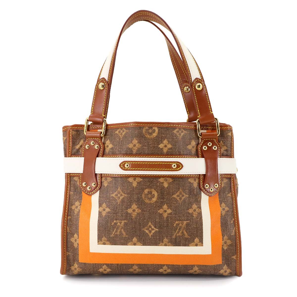 ルイウィトン　マロン　新品未使用 新品同様 ルイ ヴィトン LOUIS VUITTON モノグラム ティセ サックレイ