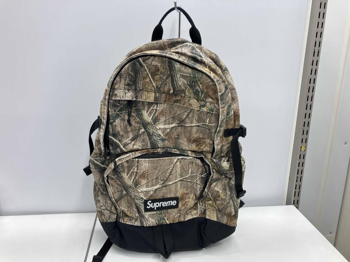SUPREME シュプリーム DENIM BACK PACK REALTREE AP CAMO デニムバック