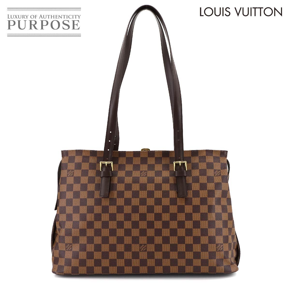 新品同様 ルイ ヴィトン LOUIS VUITTON ダミエ チェルシー トート
