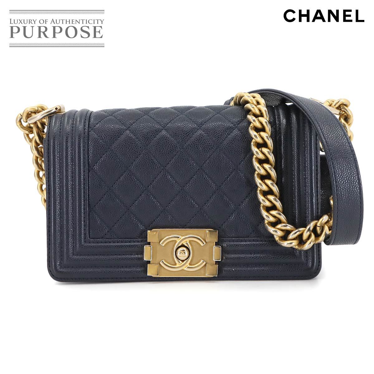 シャネル CHANEL ボーイシャネル スモール チェーン ショルダー バッグ