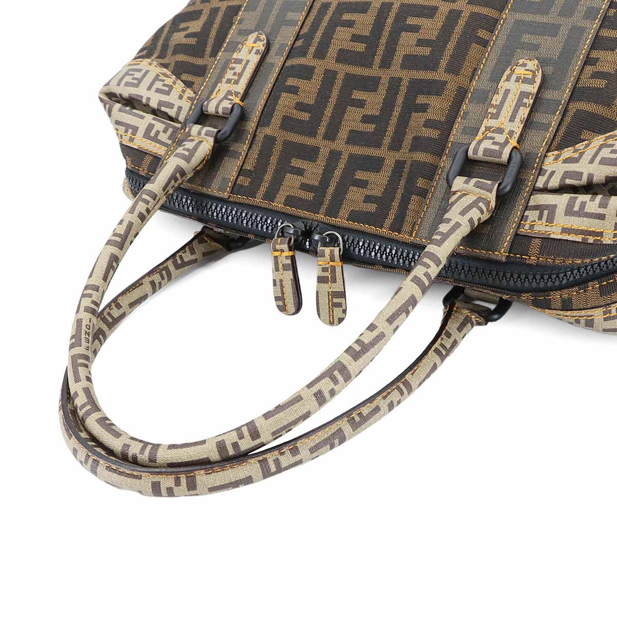新品同様 フェンディ FENDI ズッカ ズッキーノ ハンド バッグ