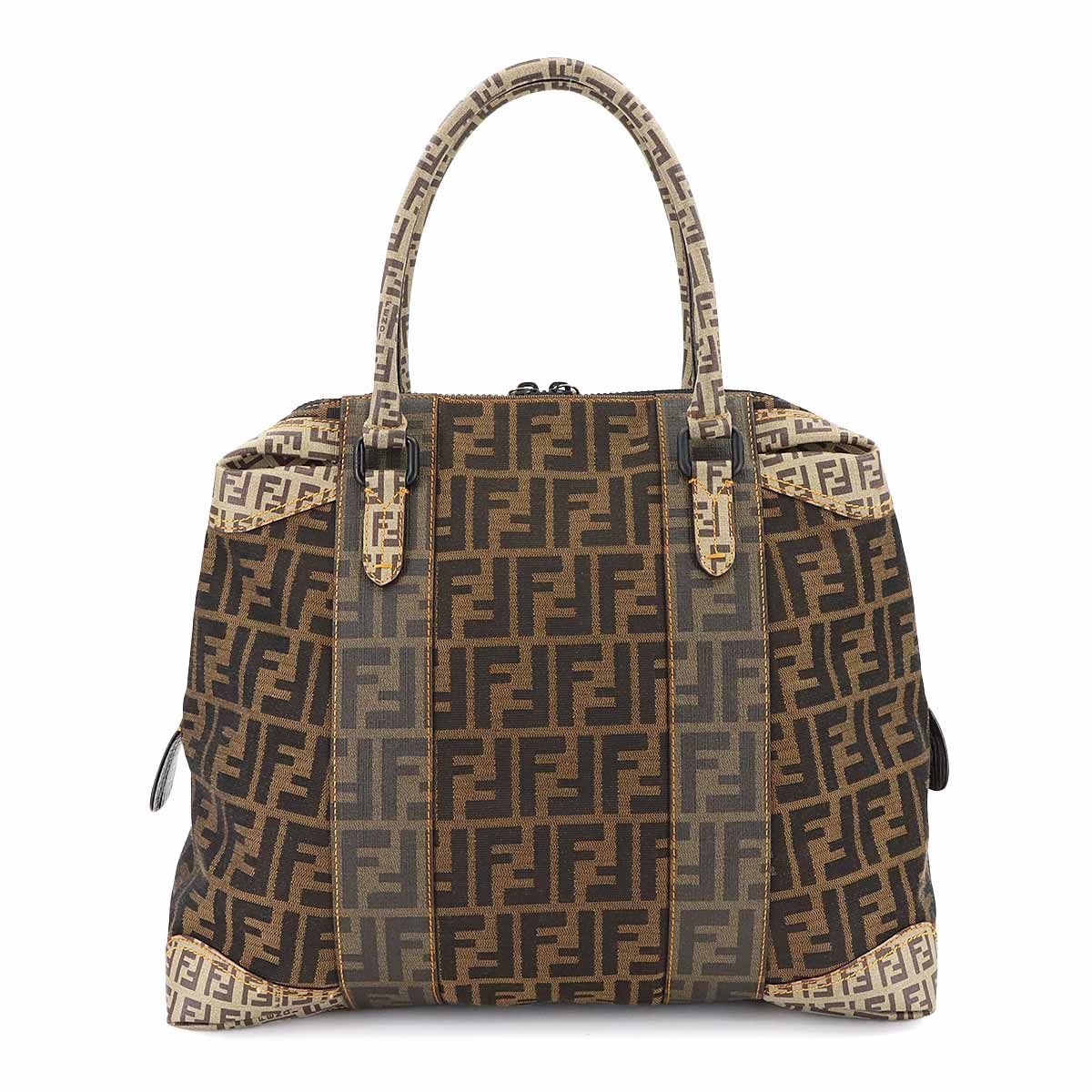 新品同様 フェンディ FENDI ズッカ ズッキーノ ハンド バッグ