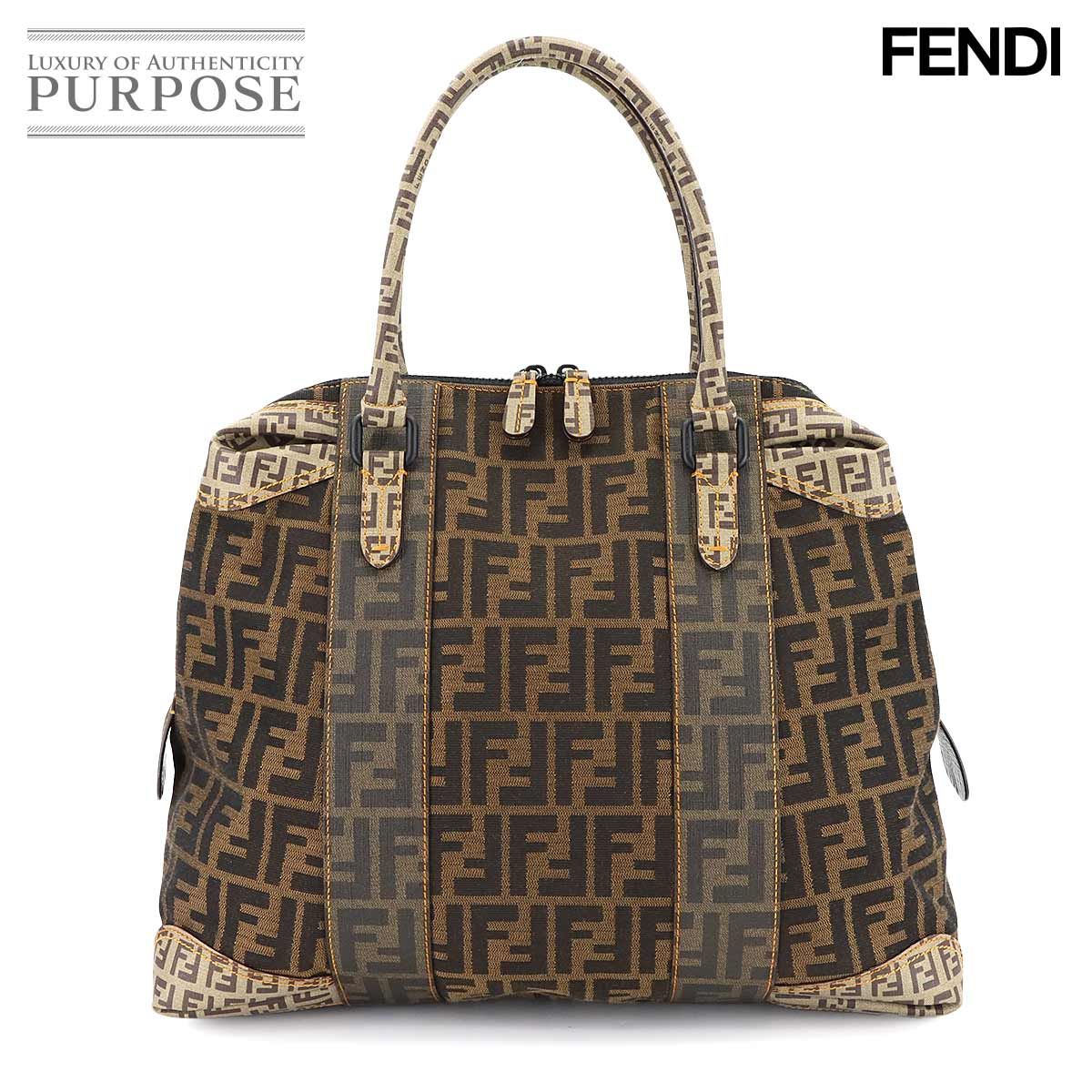 新品同様 フェンディ FENDI ズッカ ズッキーノ ハンド バッグ