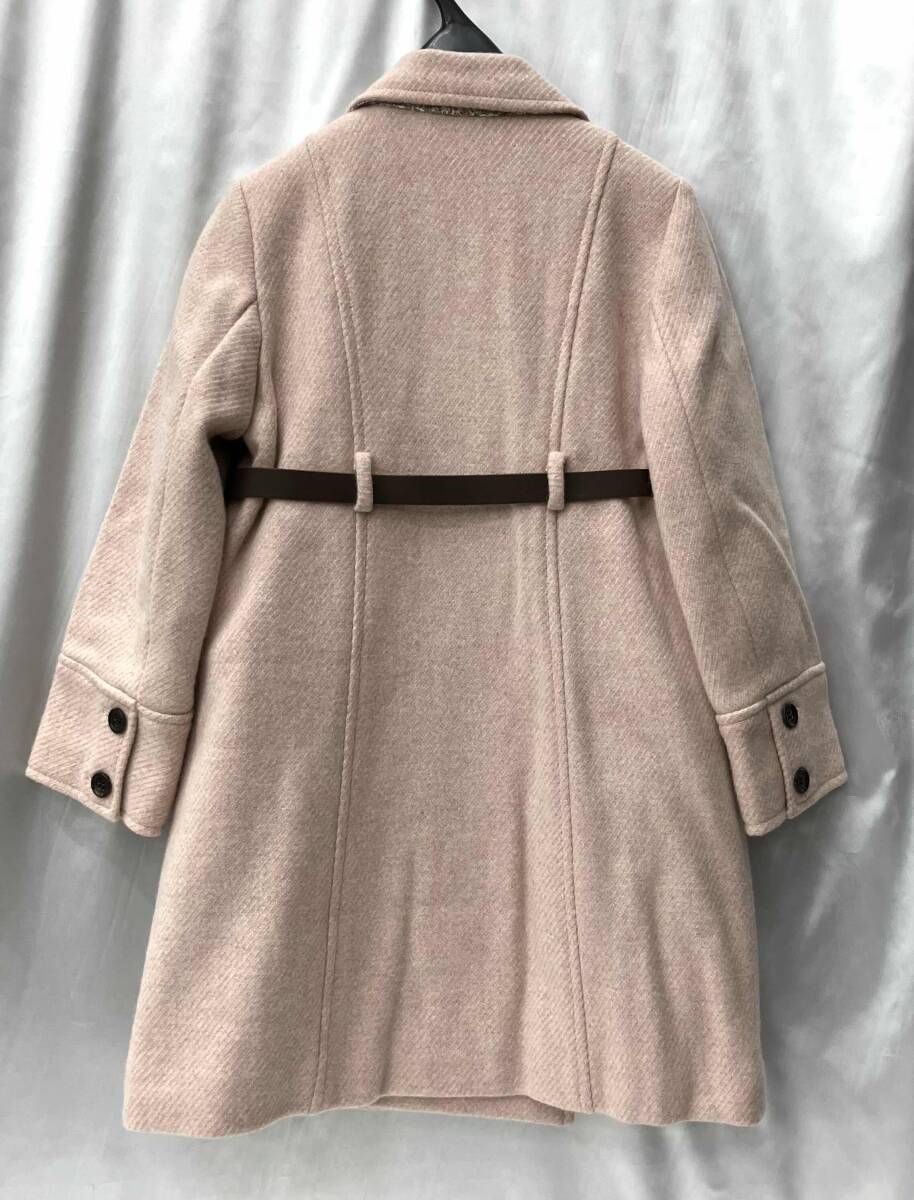 Bonpoint ボンポワン ウールコート ライトピンク size8 120～130cm相当