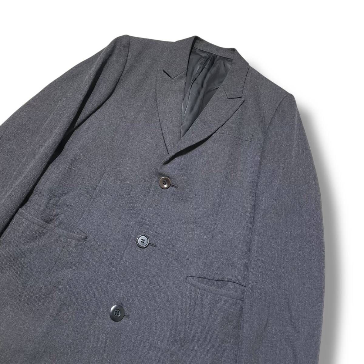 UNDERCOVER ウールチェスターコート サイズ2 ダークグレー アンダー