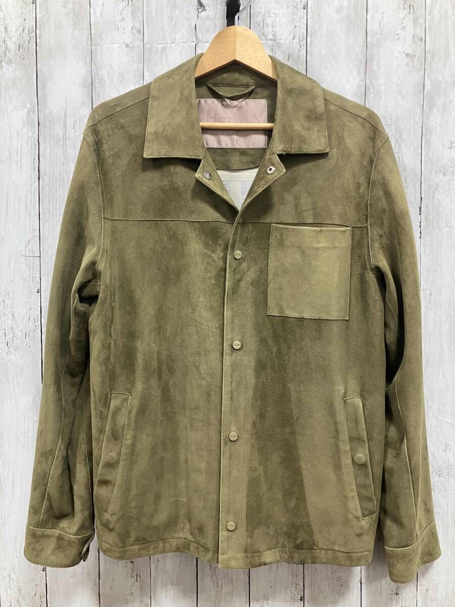 HERNO Resort SUEDE SHIRT JACKET 18088 その他レザージャケット ヘルノリゾート