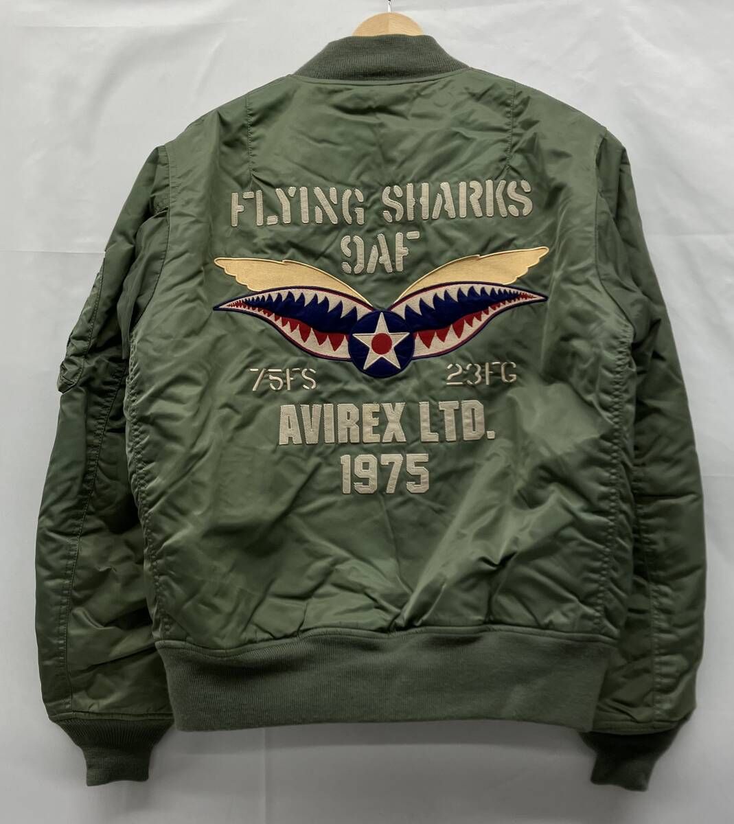 AVIREX MA-1 6172151 アヴィレックス FLYING SHARKS ミリタリー