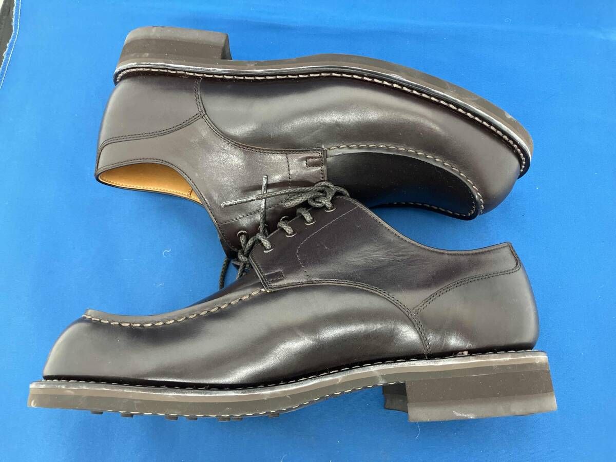 Uチップレザーシューズ