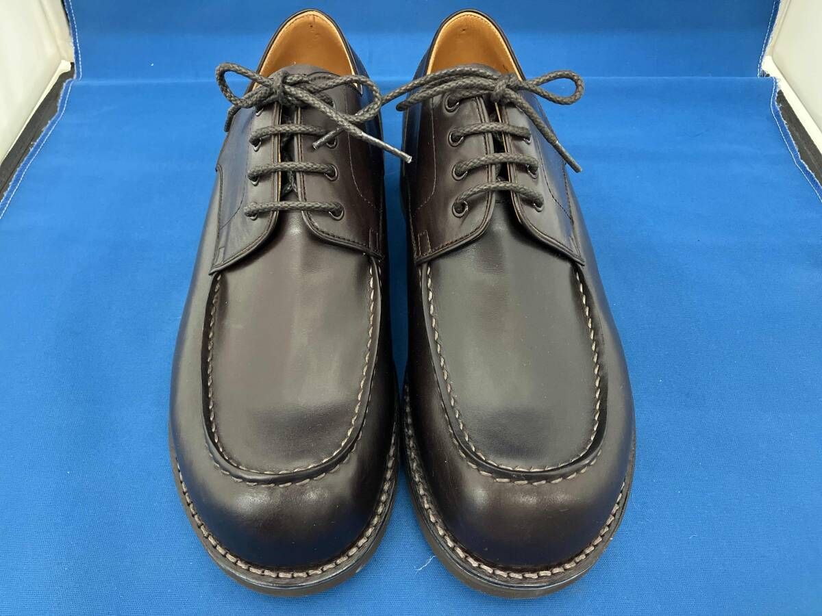 通年 PAUL SMITH ポールスミス Uチップレザーシューズ ビジネスシューズ ローファー 663262 サイズ表記8 26.5㎝ ブラウン