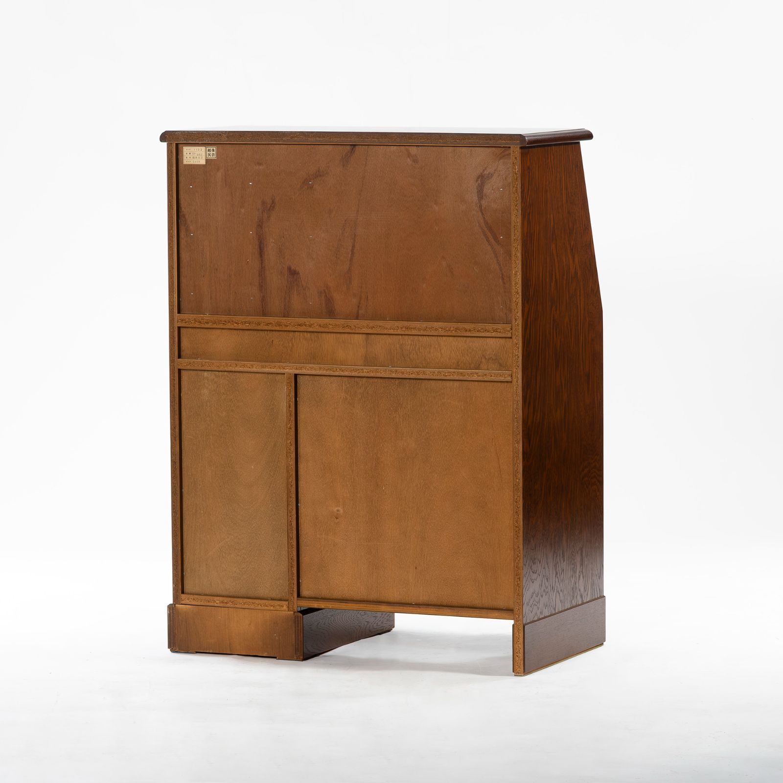 ライティングビューロー 越後民芸 オーク材 日本製 国産家具 民芸家具