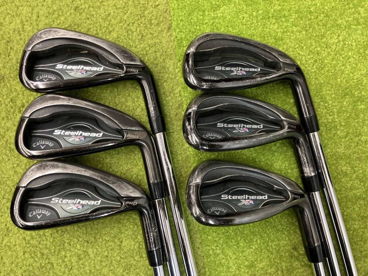 callaway Steelhead XR PRO Dynamic G S 400 5 9 P 6本 アイアンセット