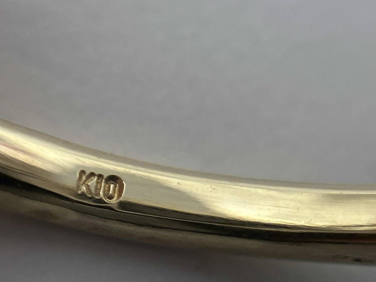 K 10 10.5号 1.4 g 金 ゴールド リング 指輪 貴金属 レディース