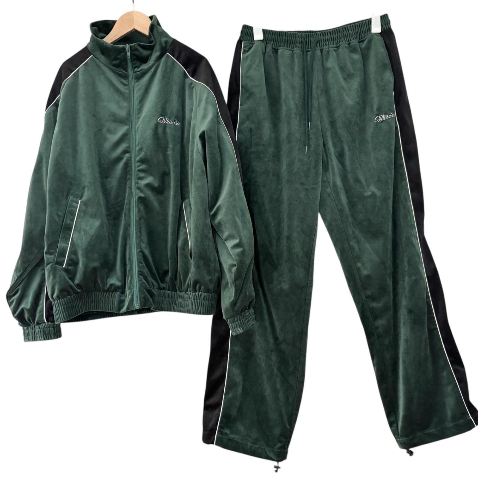 ZM1698 WKNDRS ウィークエンダーズ ベルベット トラックジャケット