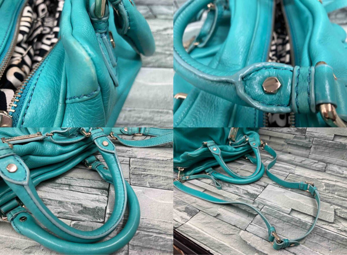 MARK by MARK 良い JACOBS／ショルダーバッグ／Classic Q／ターコイズ