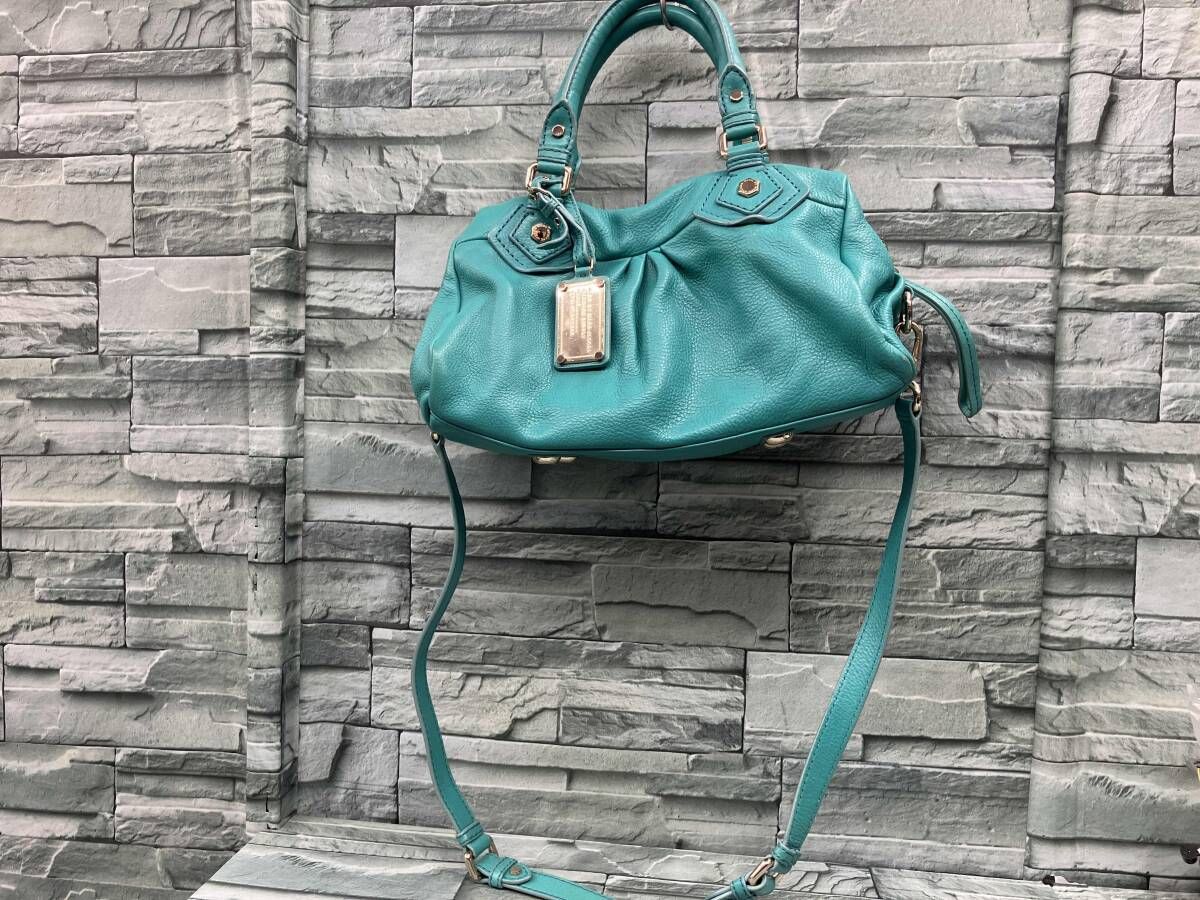 MARK by JACOBS ショルダーバッグ Classic Q ターコイズブルー