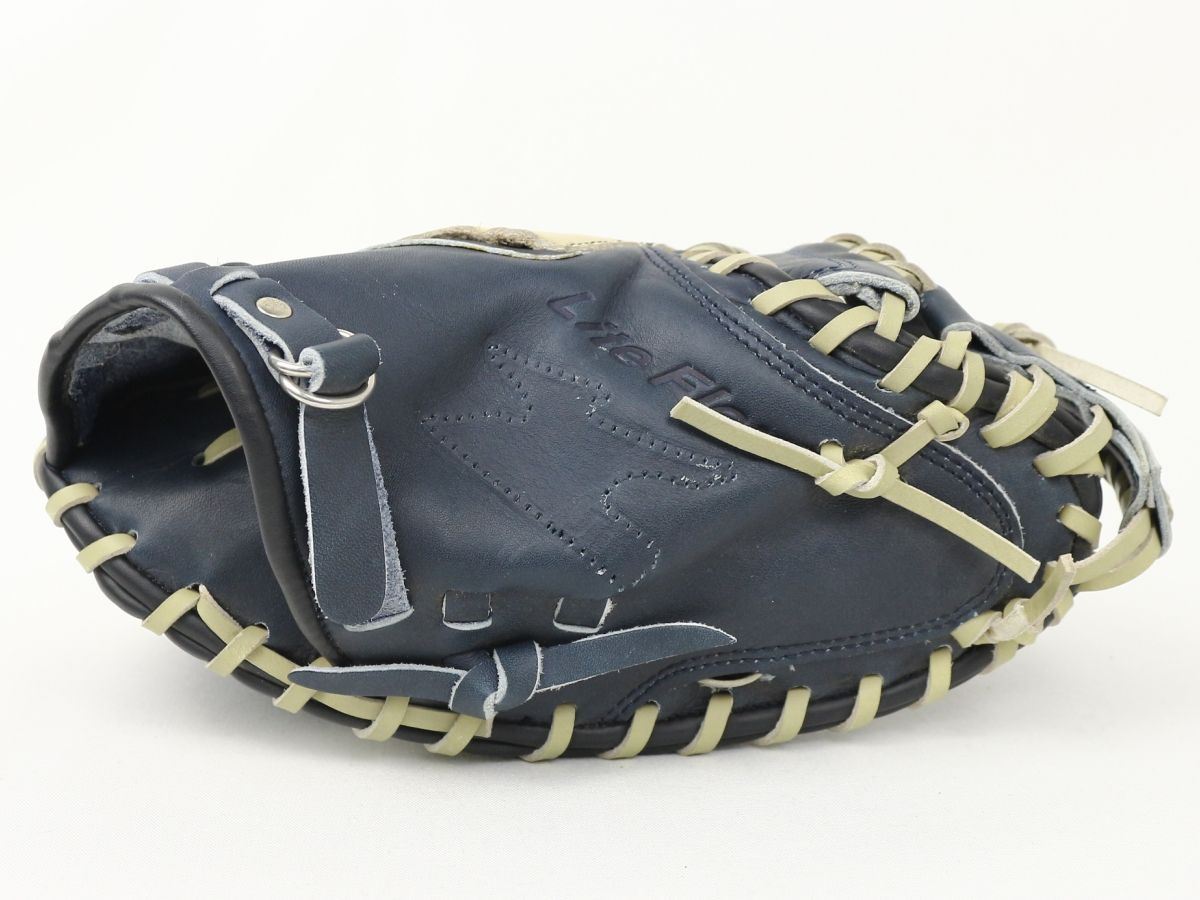 SJst] ミズノ 一般 軟式 野球 サイクロン キャッチャー ミット ライト