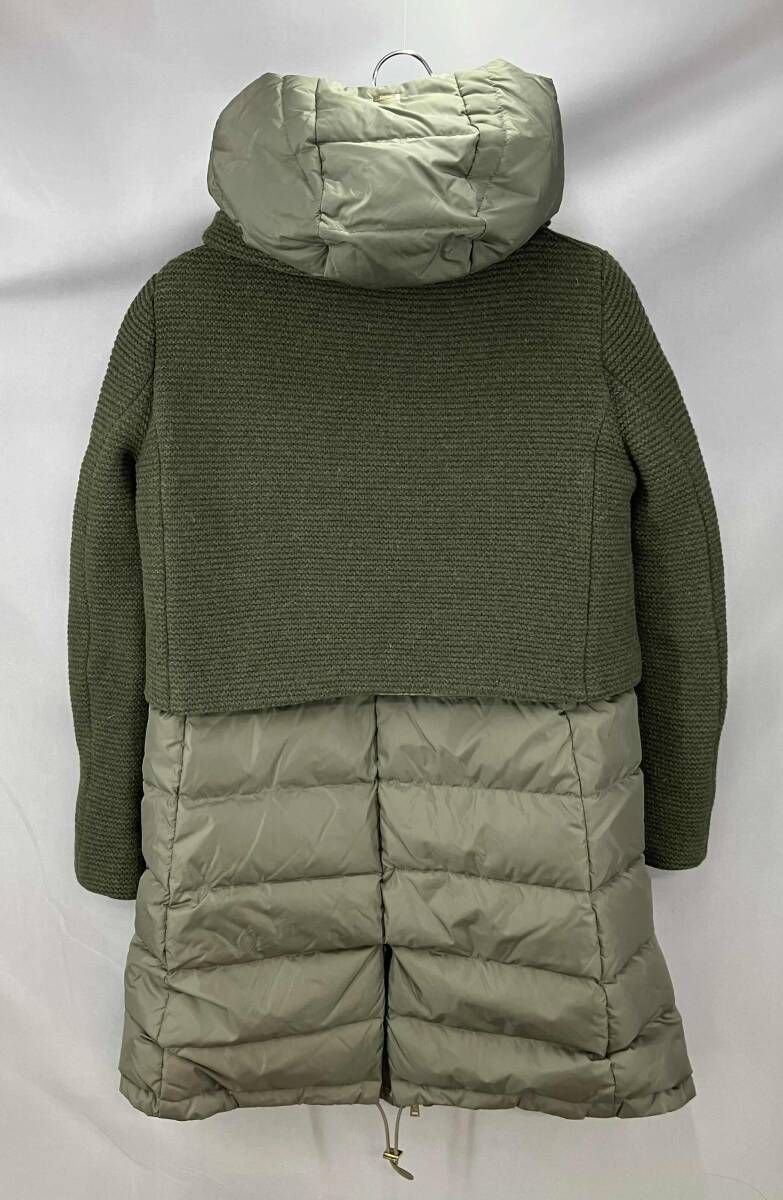 ☆ 節約 HERNO ヘルノ ダウンコート サイズS カーキ 冬 HERNO ヘルノ