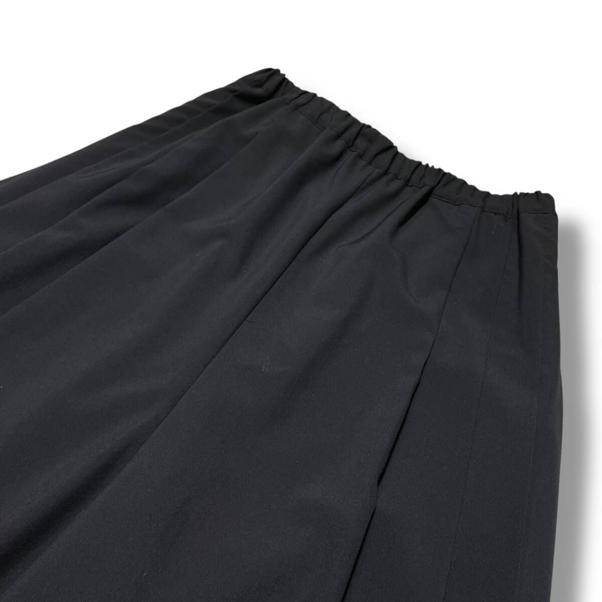 GARCONS ウール3プリーツワイドパンツ