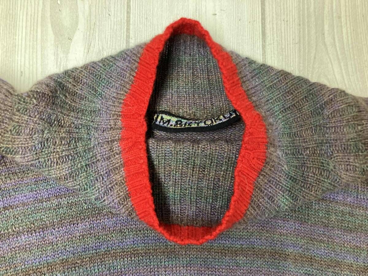 長袖 ニットプルオーバー