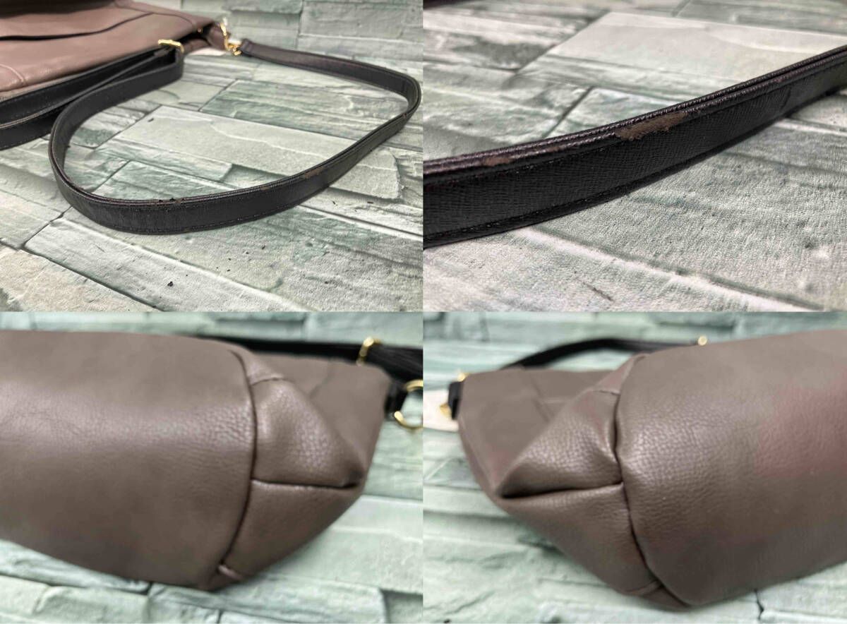 ear／ショルダーバッグ／ブラウン 卸売 ear PAPILLONNER」 ショルダー