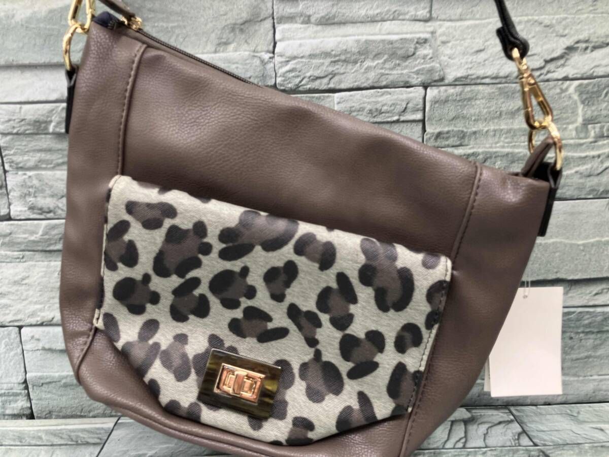 ear／ショルダーバッグ／ブラウン 卸売 ear PAPILLONNER」 ショルダー