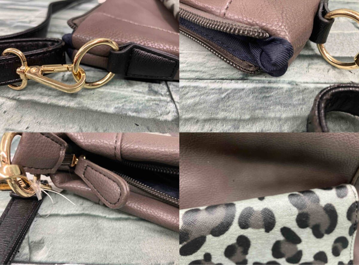 ear／ショルダーバッグ／ブラウン 卸売 ear PAPILLONNER」 ショルダー